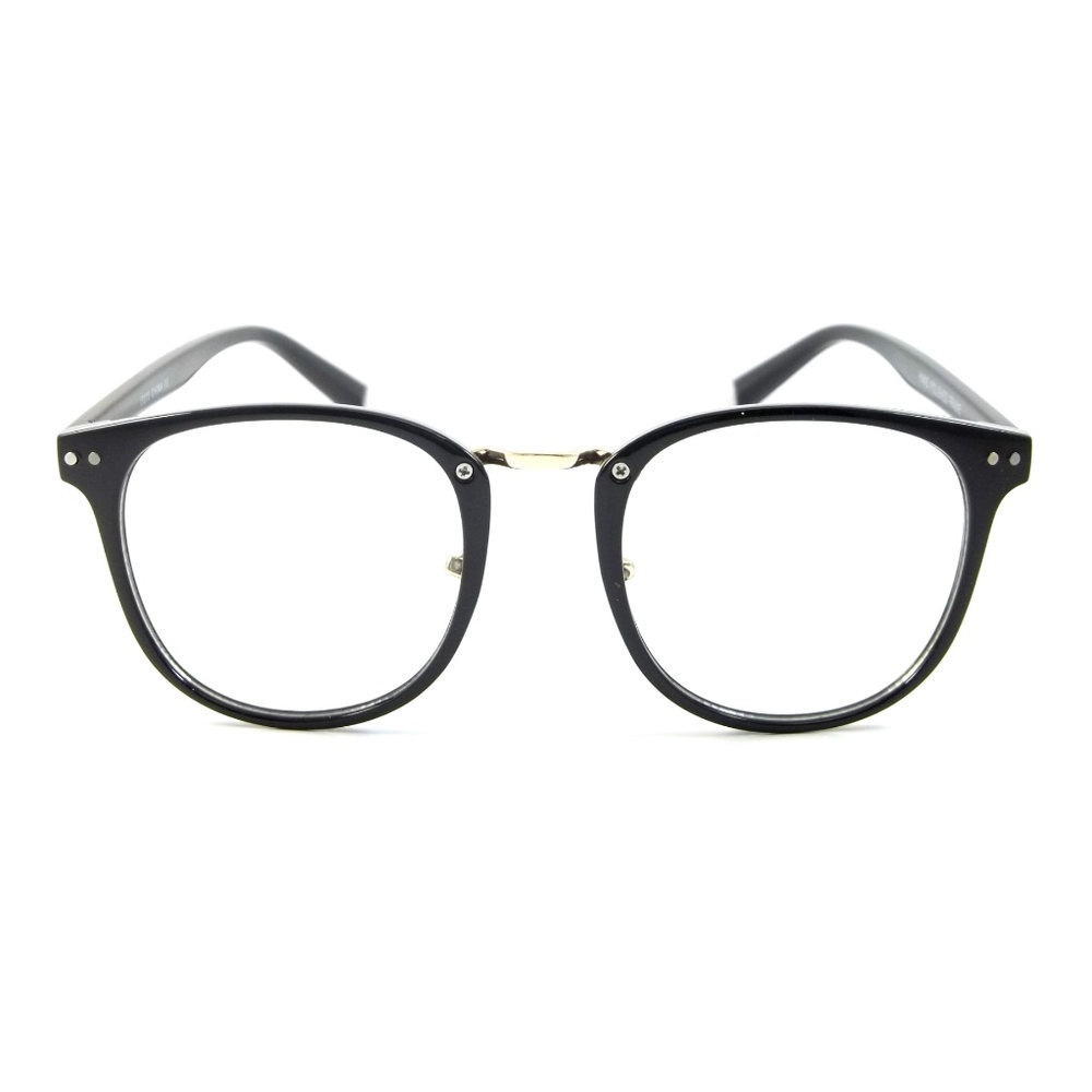 Retro Clear Lens Glasses Genius Fashion Smart